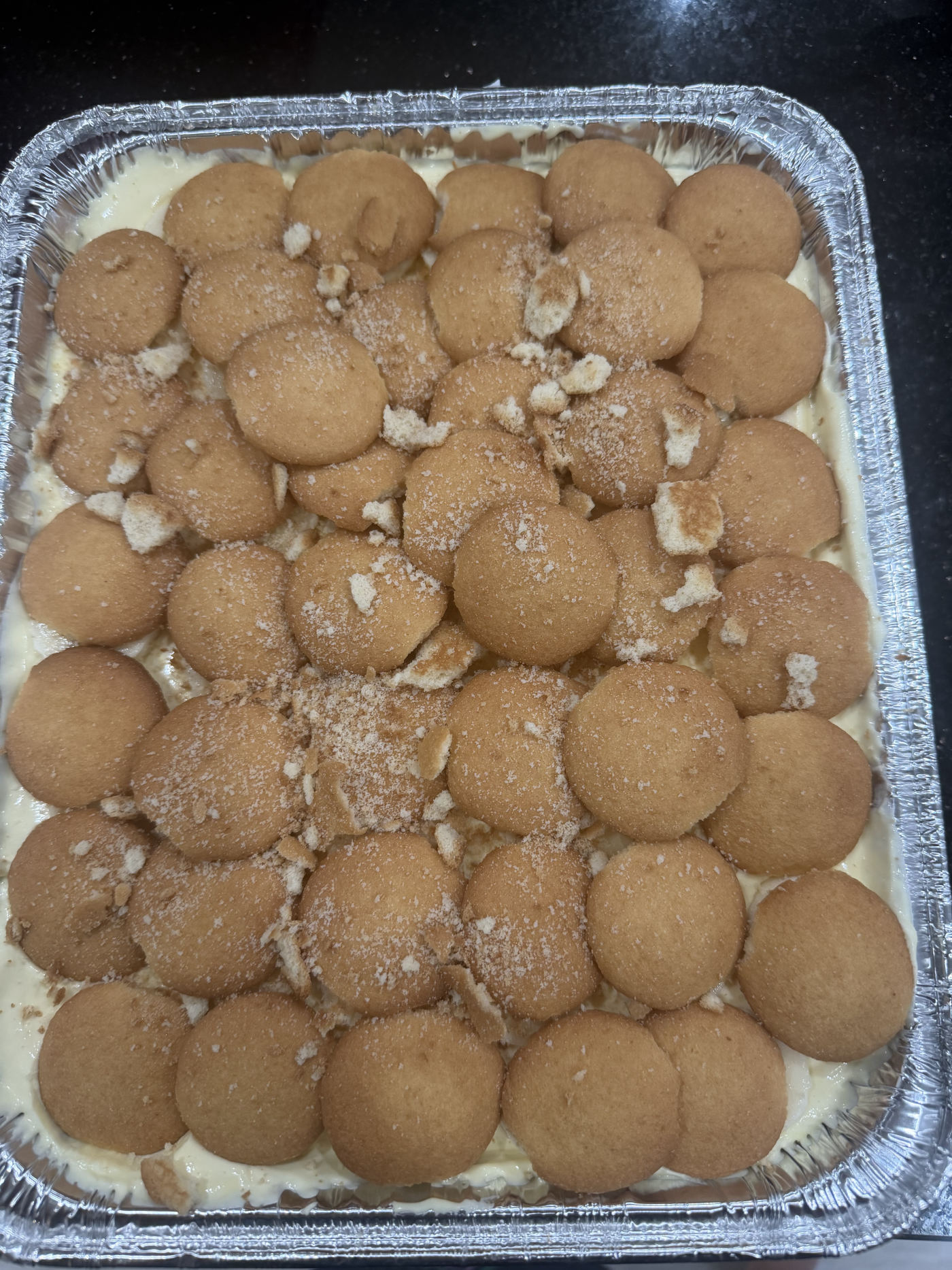 Banana pudding dessert cup