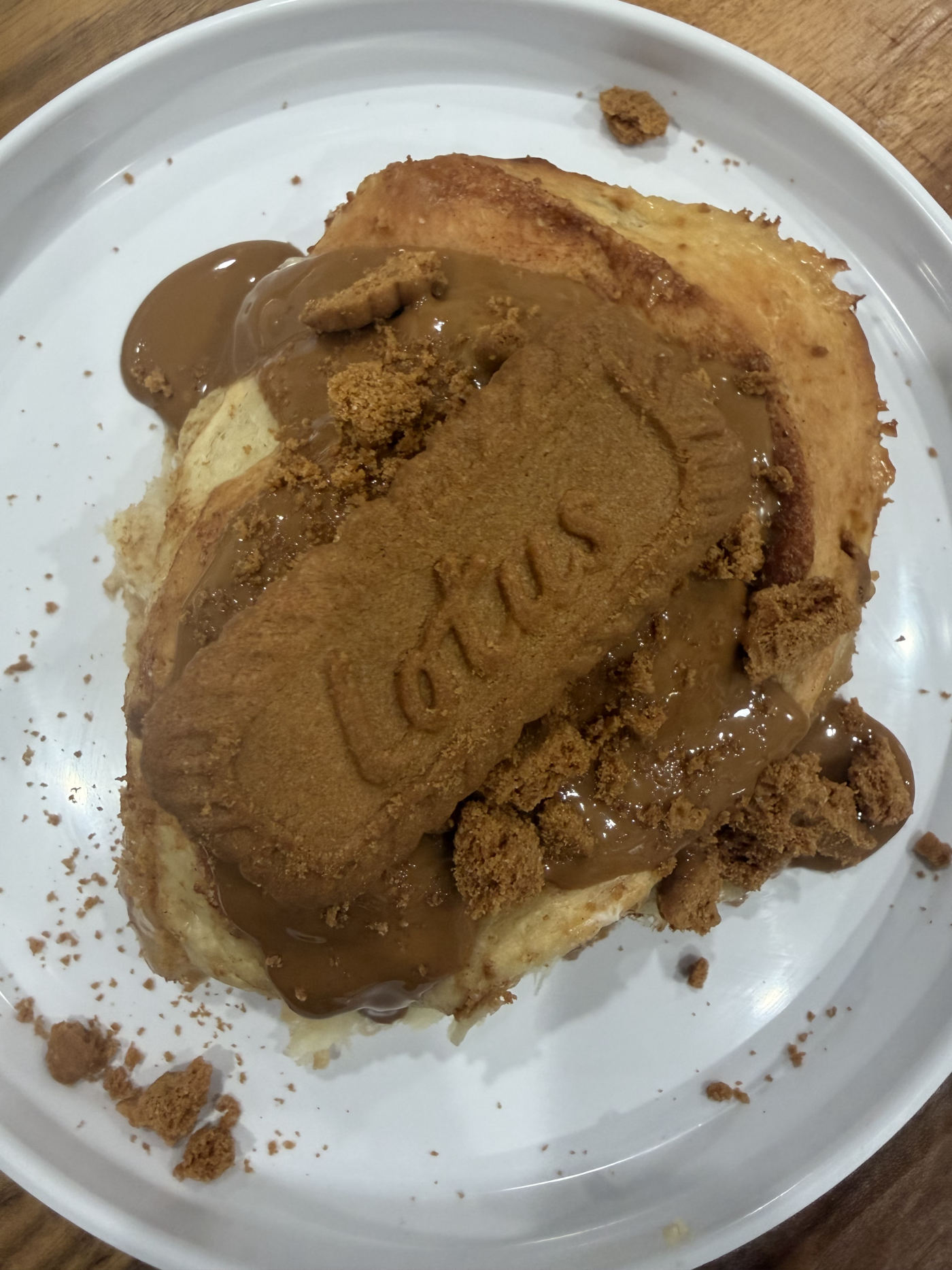 Biscoff lotus pastry